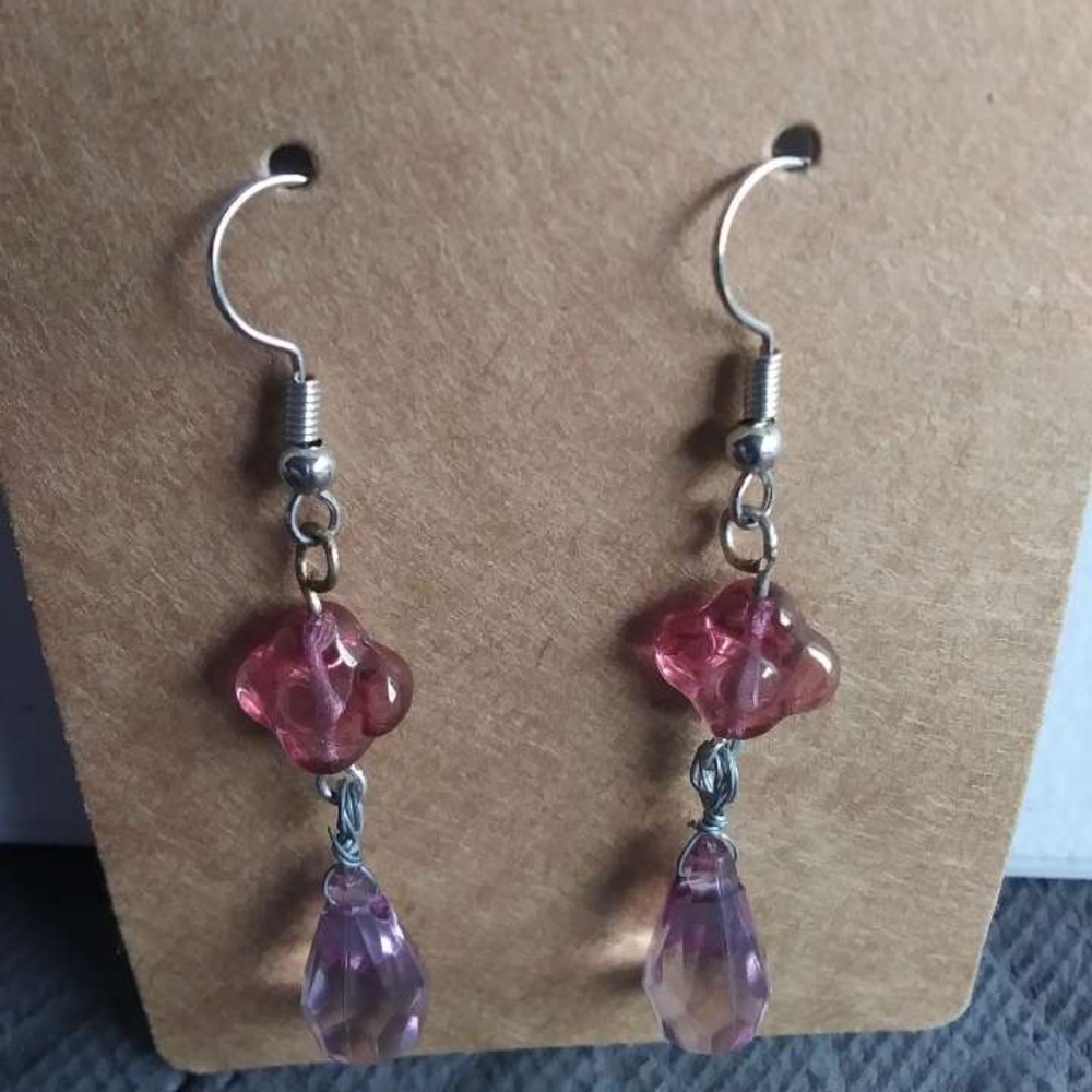 Teardrop earrings